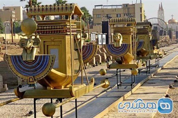 خیابان باستانی ابوالهول در مراسمی در اقصر مصر بازگشایی می گردد