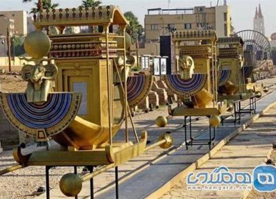 خیابان باستانی ابوالهول در مراسمی در اقصر مصر بازگشایی می گردد